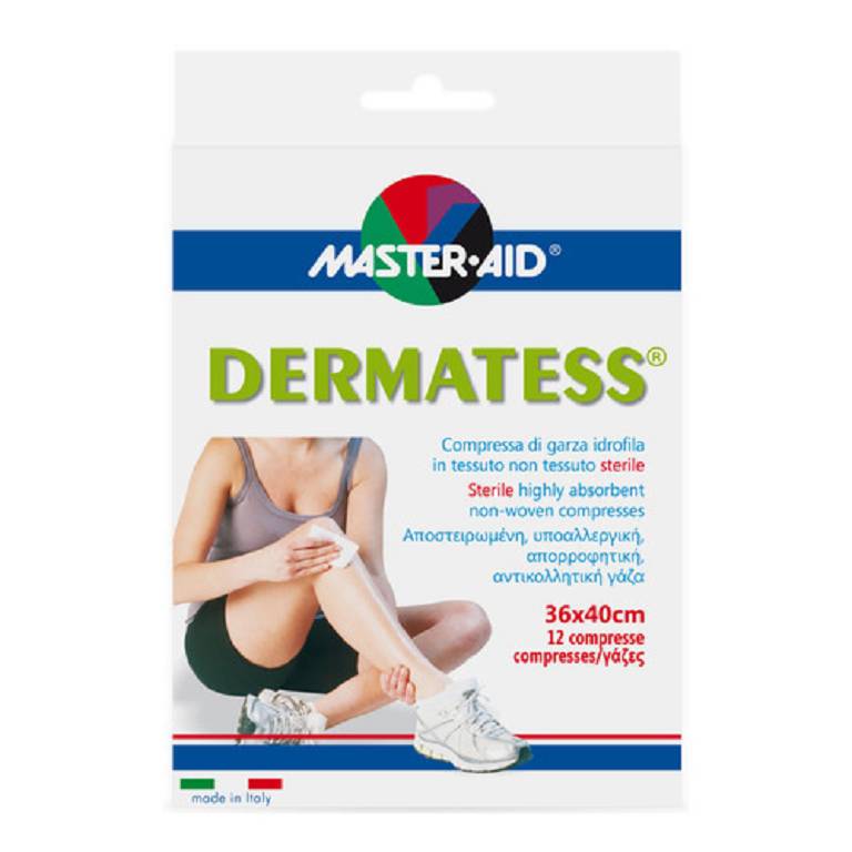DERMATESS COT GARZA 36X40 12PZ